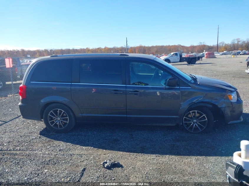 2016 Dodge Grand Caravan Sxt VIN: 2C4RDGCGXGR336168 Lot: 43594941
