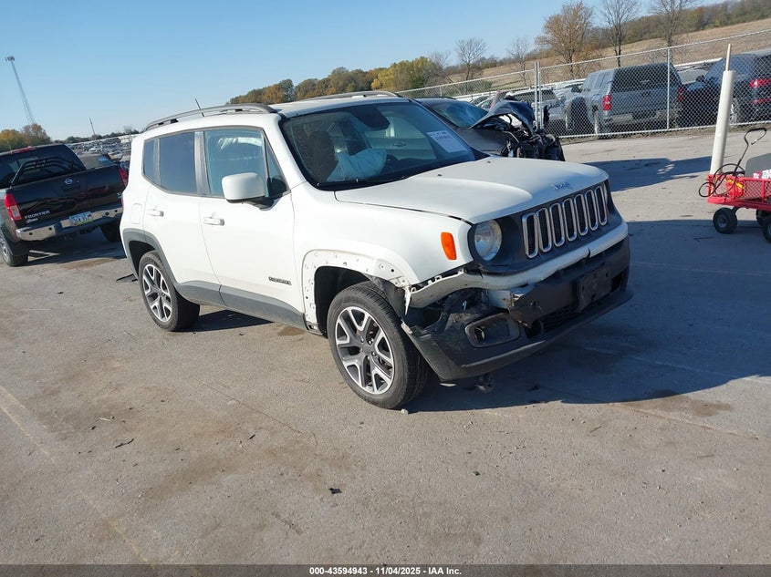 2016 JEEP RENEGADE LATITUDE - ZACCJBBT6GPD23955