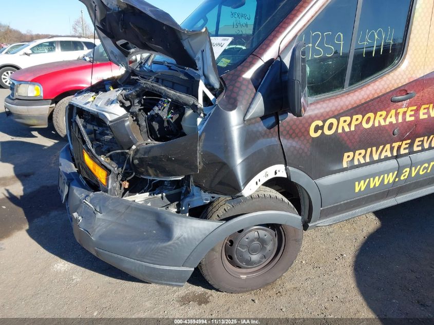 2018 Ford Transit-250 VIN: 1FTYR2CM5JKB40134 Lot: 43594994