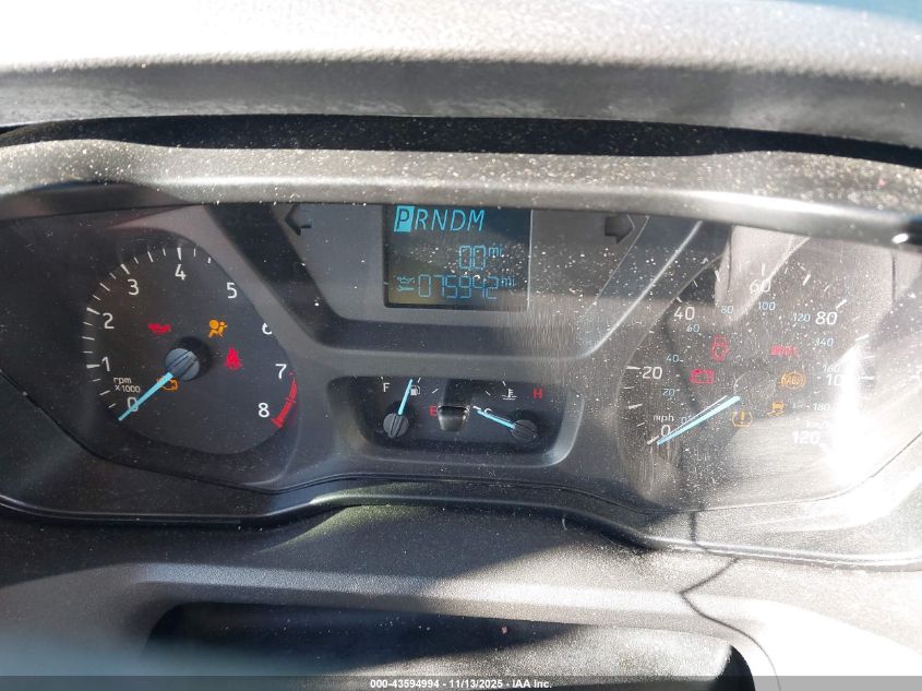 2018 Ford Transit-250 VIN: 1FTYR2CM5JKB40134 Lot: 43594994