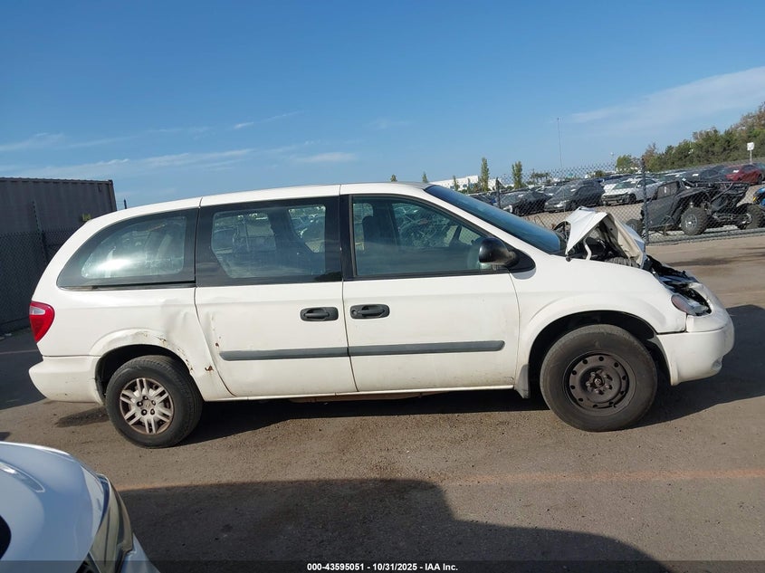 2005 Dodge Grand Caravan Se VIN: 1D4GP24R35B342877 Lot: 43595051