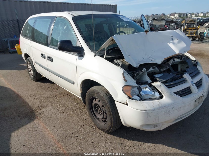 2005 Dodge Grand Caravan Se VIN: 1D4GP24R35B342877 Lot: 43595051
