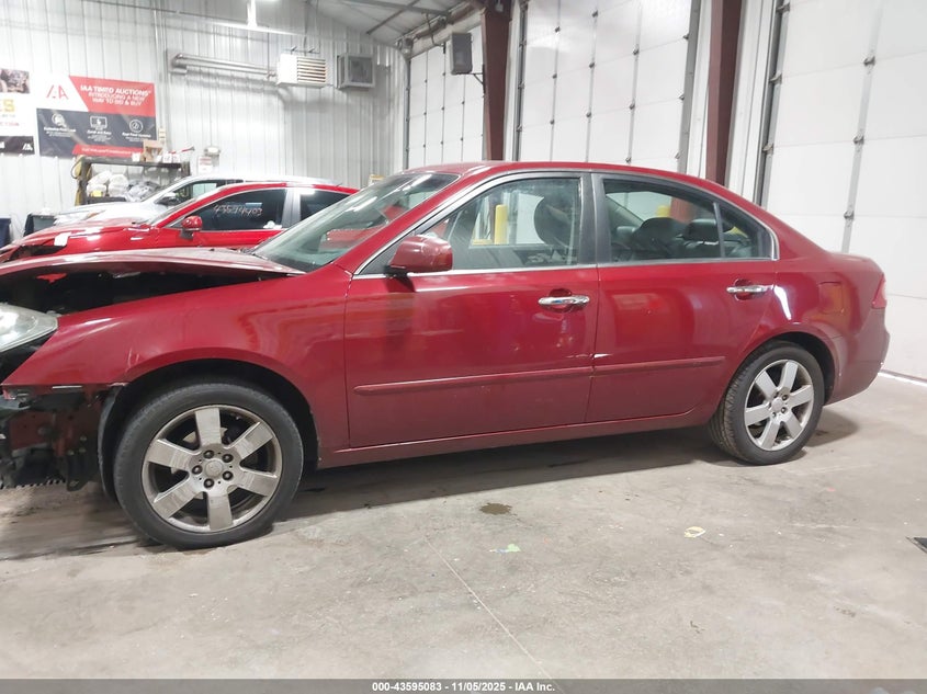 2007 Kia Optima Ex VIN: KNAGE123575131061 Lot: 43595083