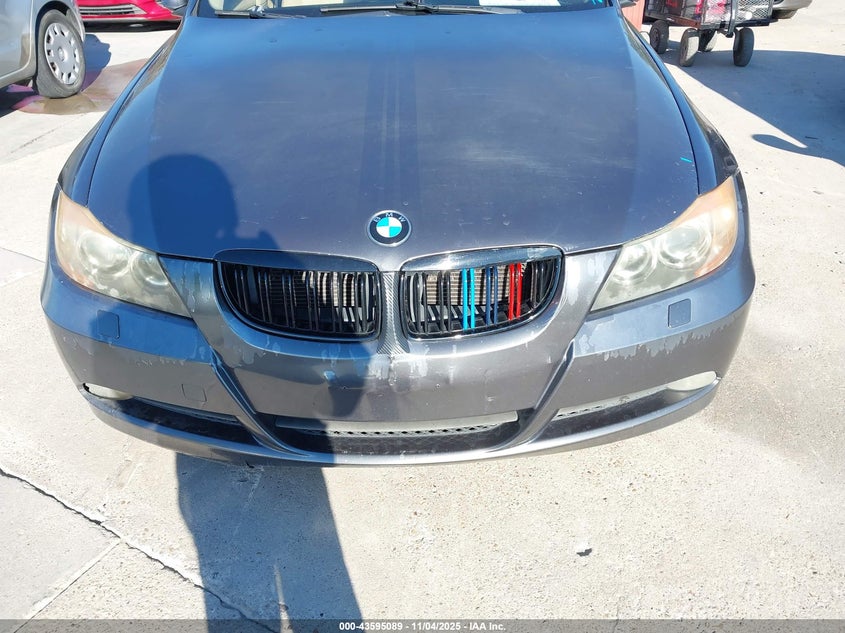 2007 BMW 328I VIN: WBAVA33587PV64201 Lot: 43595089