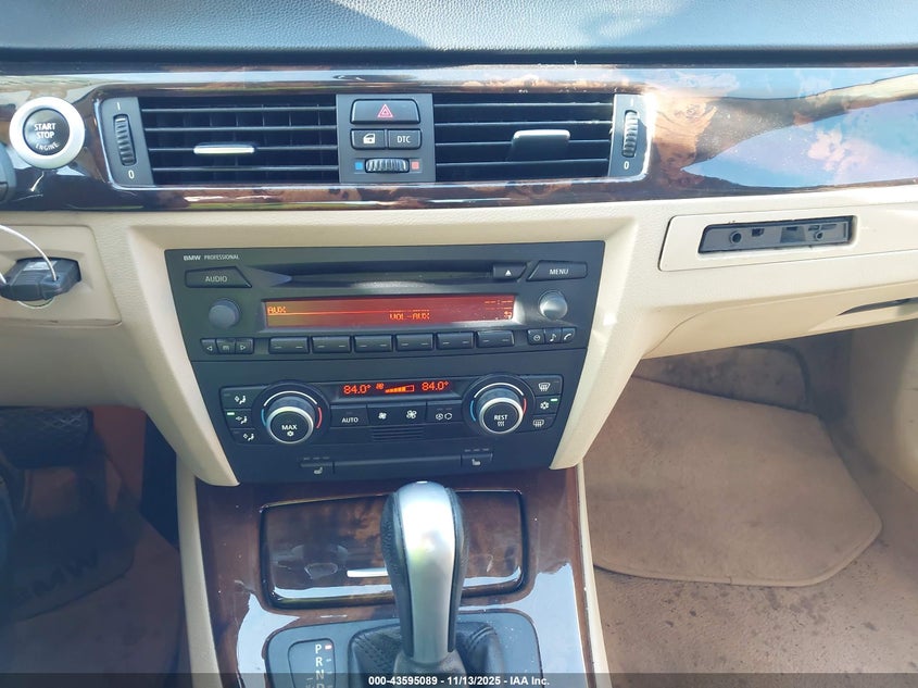 2007 BMW 328I VIN: WBAVA33587PV64201 Lot: 43595089