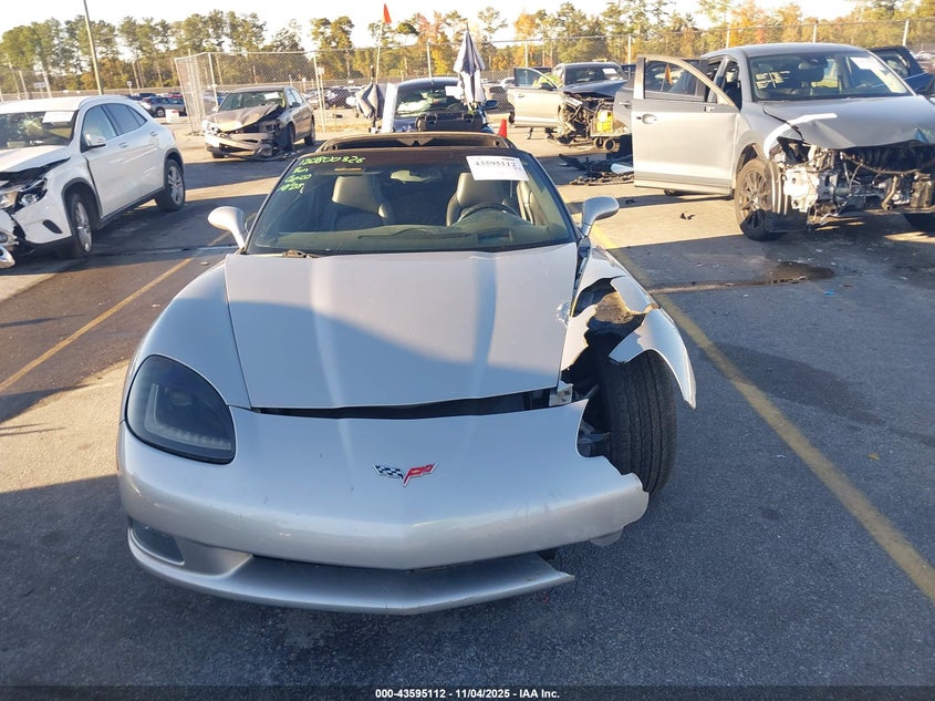 2005 Chevrolet Corvette VIN: 1G1YY24U555122571 Lot: 43595112