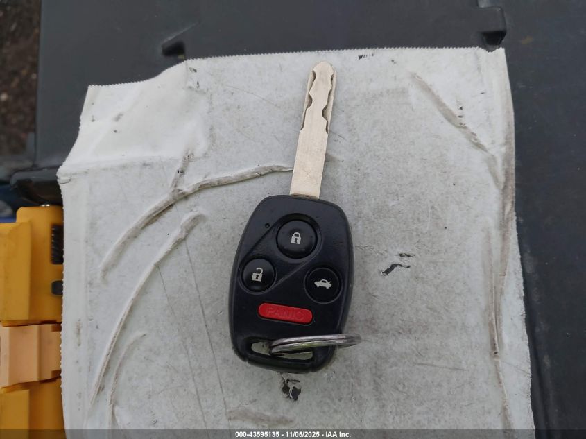 2009 Honda Accord 2.4 Lx VIN: 1HGCP25369A161632 Lot: 43595135