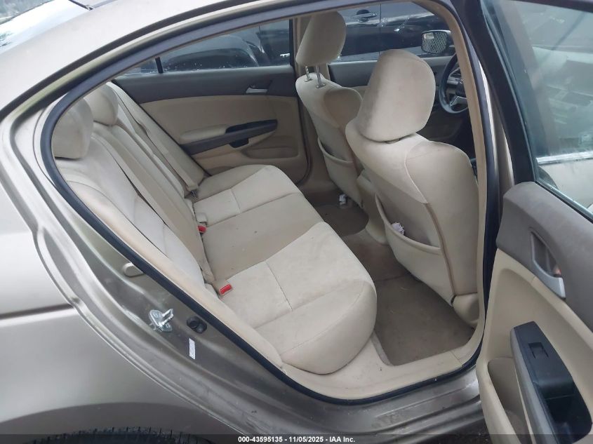 2009 Honda Accord 2.4 Lx VIN: 1HGCP25369A161632 Lot: 43595135