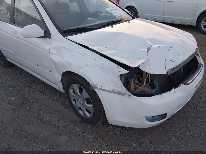 2009 Kia Spectra Ex VIN: KNAFE222X95613553 Lot: 43595144