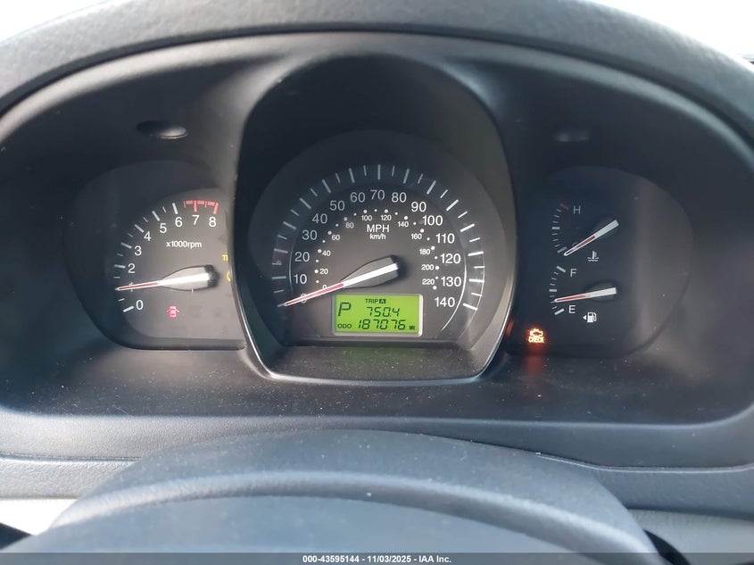 2009 Kia Spectra Ex VIN: KNAFE222X95613553 Lot: 43595144