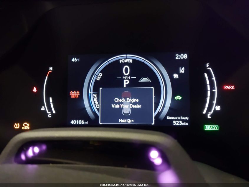 2023 Lexus Rx 350H Premium Plus VIN: 2T2BBMCAXPC005166 Lot: 43595149