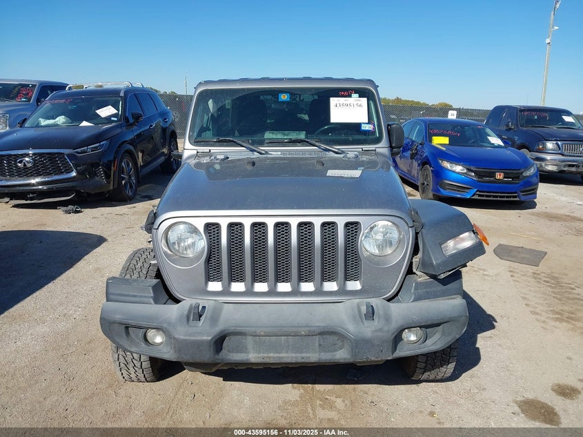 2019 JEEP WRANGLER UNLIMITED SPORT S 4X4 - 1C4HJXDGXKW518620