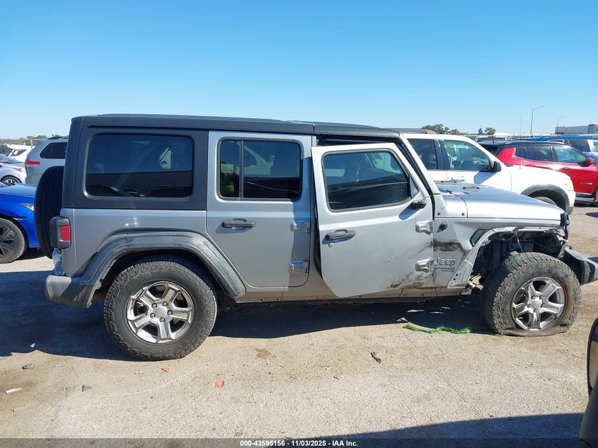 2019 JEEP WRANGLER UNLIMITED SPORT S 4X4 - 1C4HJXDGXKW518620
