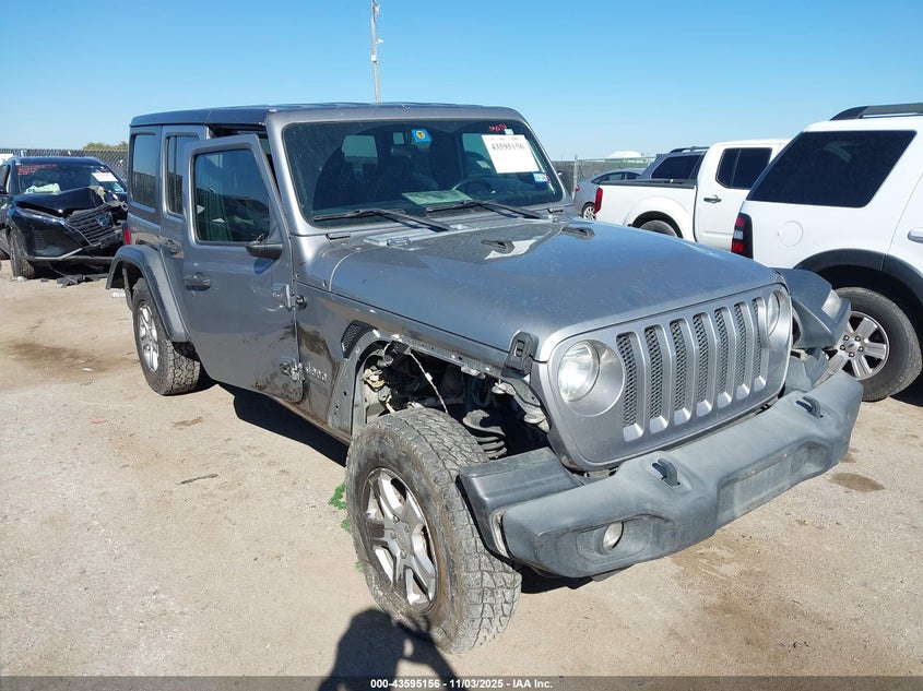 2019 JEEP WRANGLER UNLIMITED SPORT S 4X4 - 1C4HJXDGXKW518620