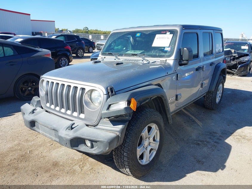 2019 JEEP WRANGLER UNLIMITED SPORT S 4X4 - 1C4HJXDGXKW518620