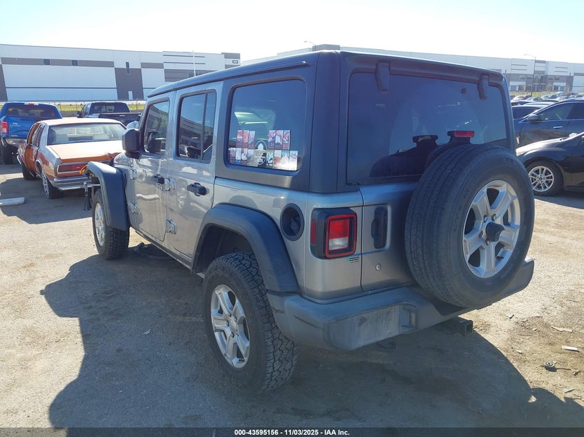 2019 JEEP WRANGLER UNLIMITED SPORT S 4X4 - 1C4HJXDGXKW518620