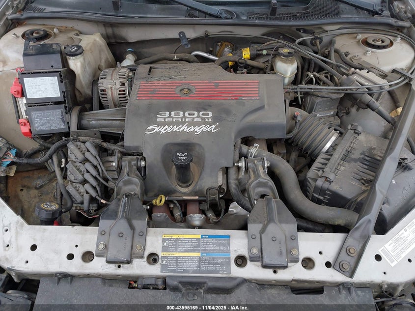 2005 Chevrolet Monte Carlo Supercharged Ss VIN: 2G1WZ151559172568 Lot: 43595169