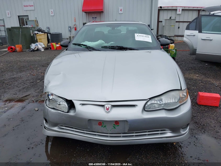 2005 Chevrolet Monte Carlo Supercharged Ss VIN: 2G1WZ151559172568 Lot: 43595169