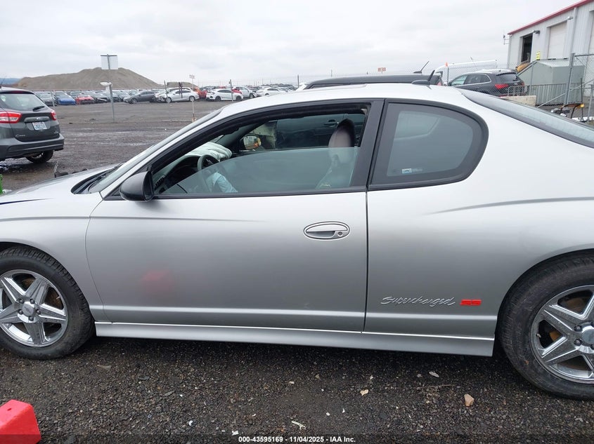 2005 Chevrolet Monte Carlo Supercharged Ss VIN: 2G1WZ151559172568 Lot: 43595169