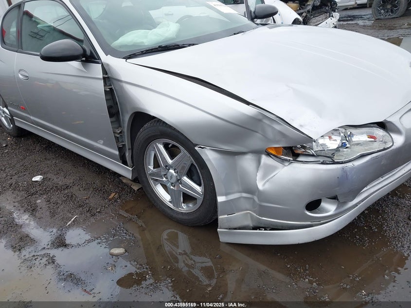 2005 Chevrolet Monte Carlo Supercharged Ss VIN: 2G1WZ151559172568 Lot: 43595169