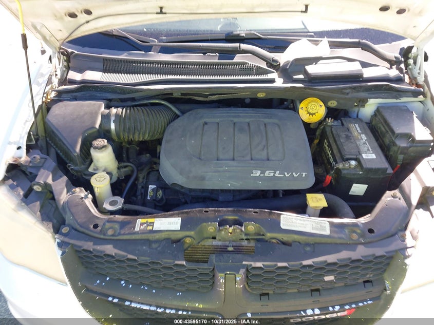 2014 Dodge Grand Caravan Sxt VIN: 2C4RDGCG6ER273843 Lot: 43595170