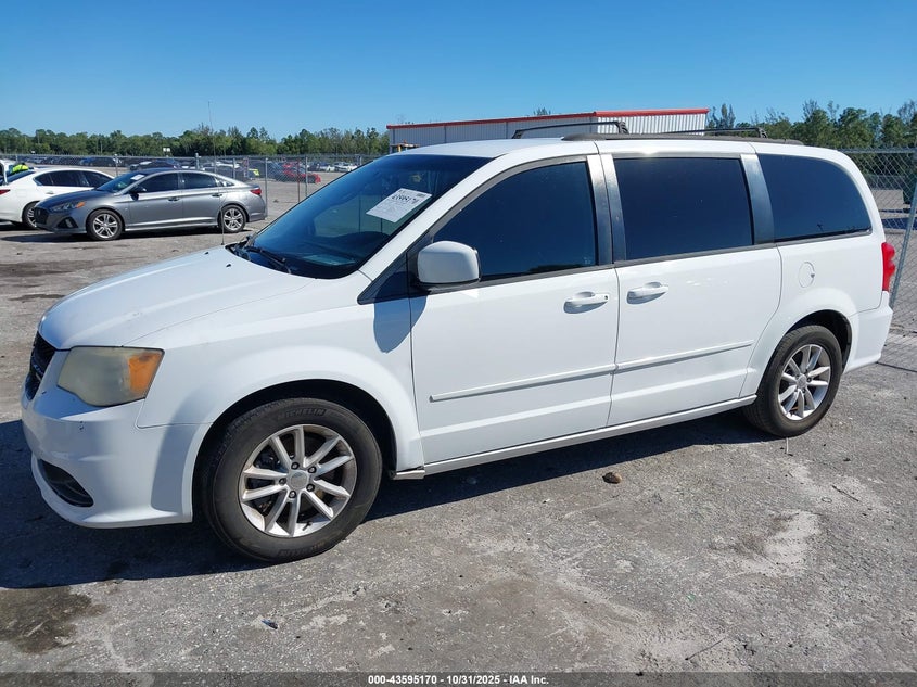 2014 Dodge Grand Caravan Sxt VIN: 2C4RDGCG6ER273843 Lot: 43595170