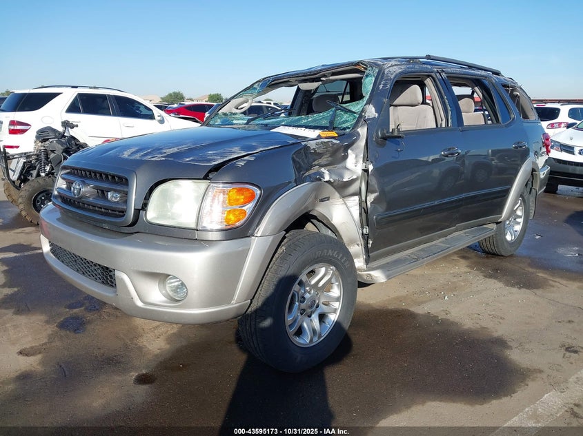 5TDBT44A84S227191 2004 TOYOTA SEQUOIA photo no. 2