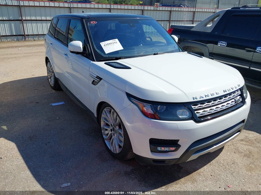 LAND ROVER RANGE ROVER SPORT 3.0L V6 TURBOCHARGED DIESEL HSE TD6