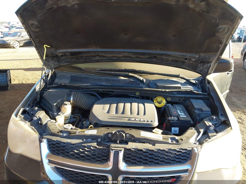 2014 Dodge Grand Caravan Sxt VIN: 2C4RDGCG9ER291561 Lot: 43595195