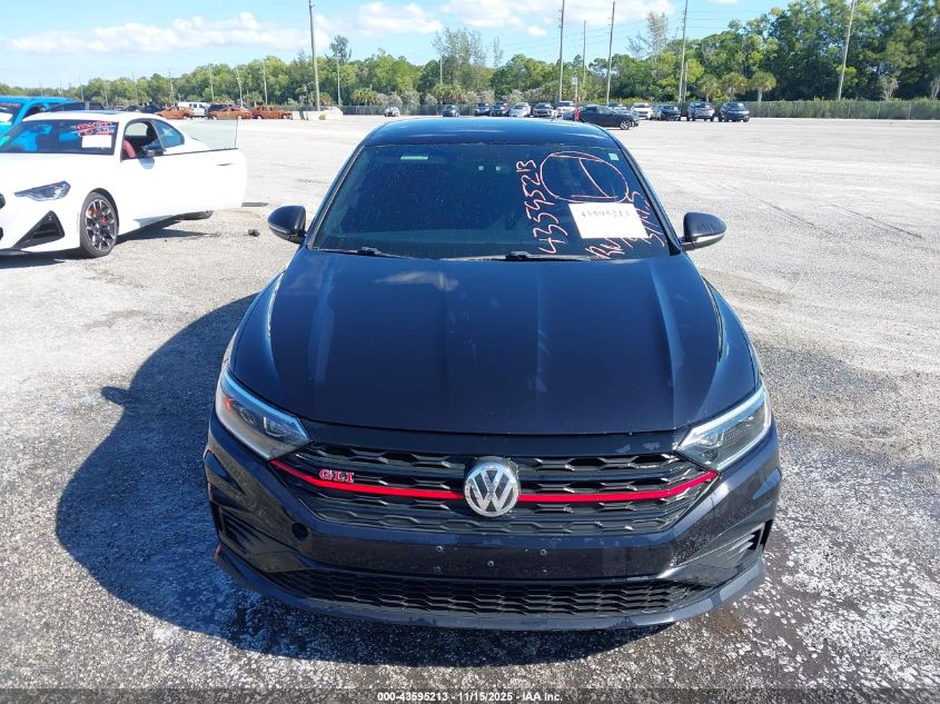 2019 Volkswagen Jetta Gli 2.0T Autobahn/2.0T S/35Th Anniversary Edition VIN: 3VW6T7BU5KM152685 Lot: 43595213