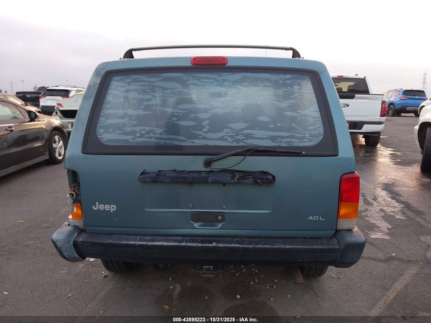 1998 Jeep Cherokee Se VIN: 1J4FT27S4WL164051 Lot: 43595223