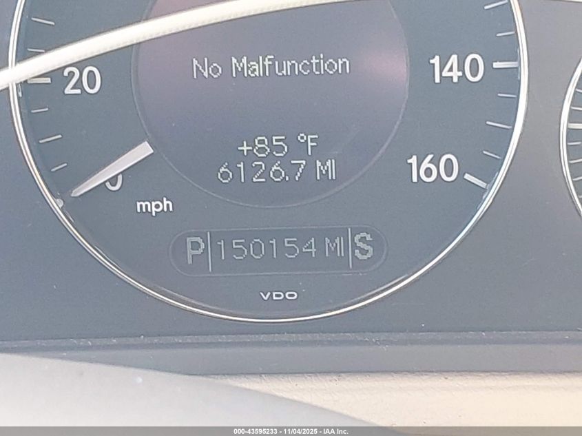 2004 Mercedes-Benz E 320 VIN: WDBUF65J94A425011 Lot: 43595233