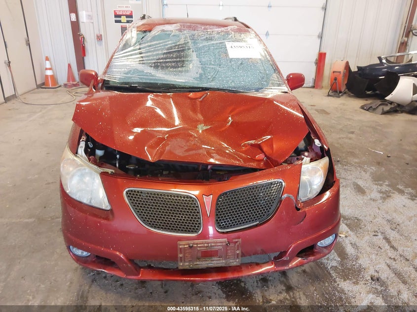 2008 Pontiac Vibe VIN: 5Y2SL658X8Z402231 Lot: 43595315
