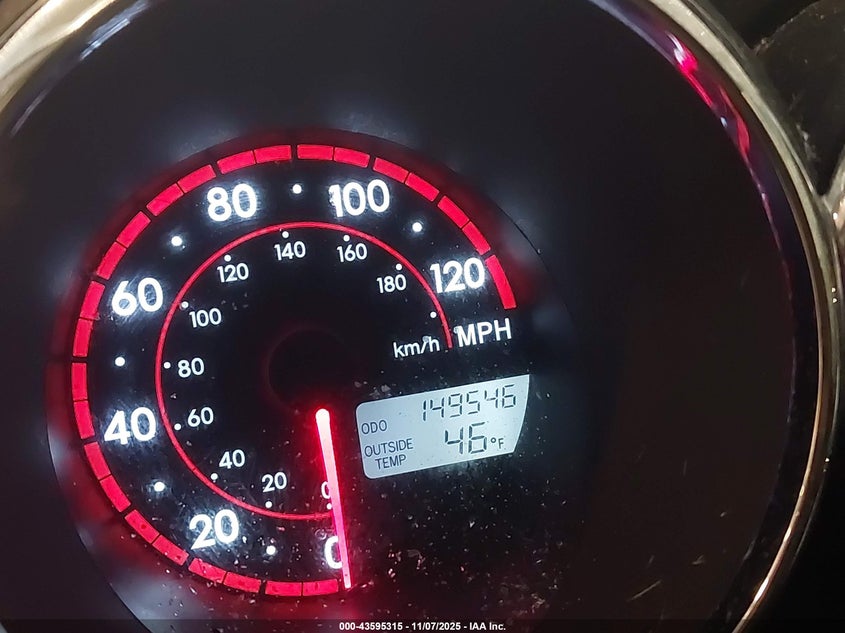 2008 Pontiac Vibe VIN: 5Y2SL658X8Z402231 Lot: 43595315