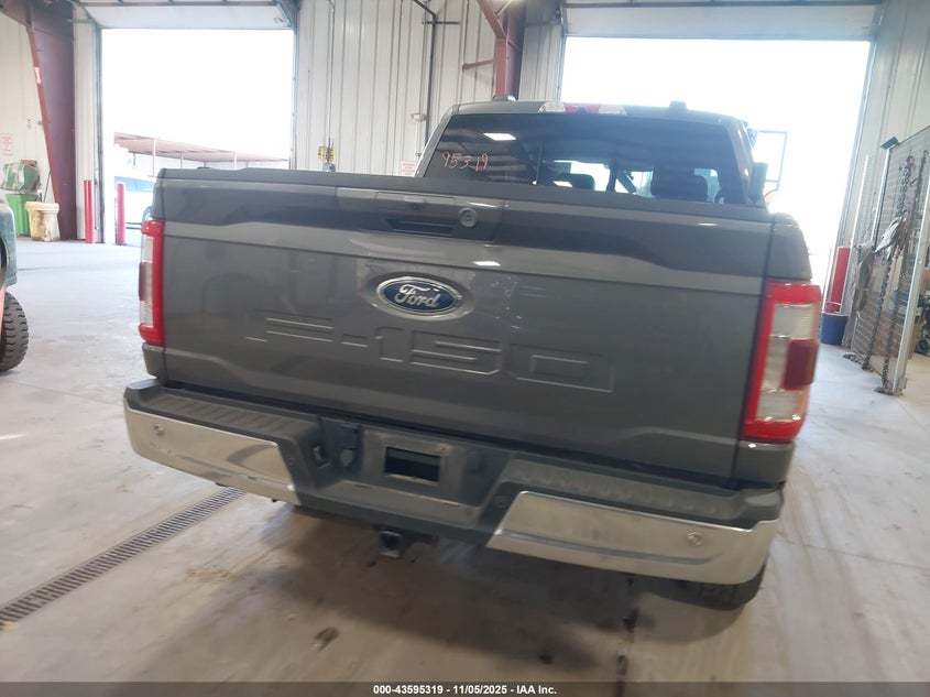 2022 Ford F-150 Lariat VIN: 1FTFW1E58NFA51396 Lot: 43595319