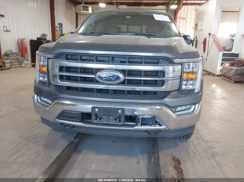 2022 Ford F-150 Lariat VIN: 1FTFW1E58NFA51396 Lot: 43595319