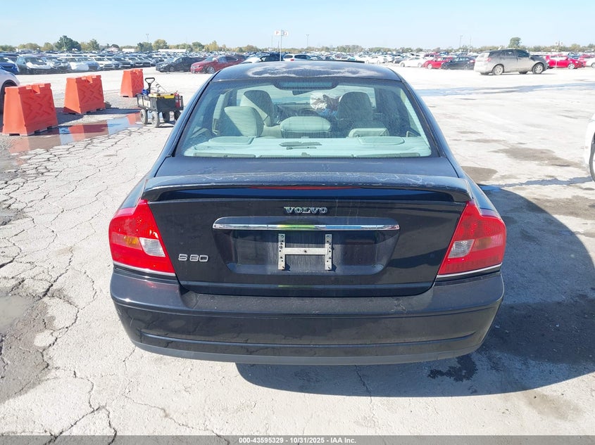 2004 Volvo S80 2.9 VIN: YV1TS92D541345434 Lot: 43595329