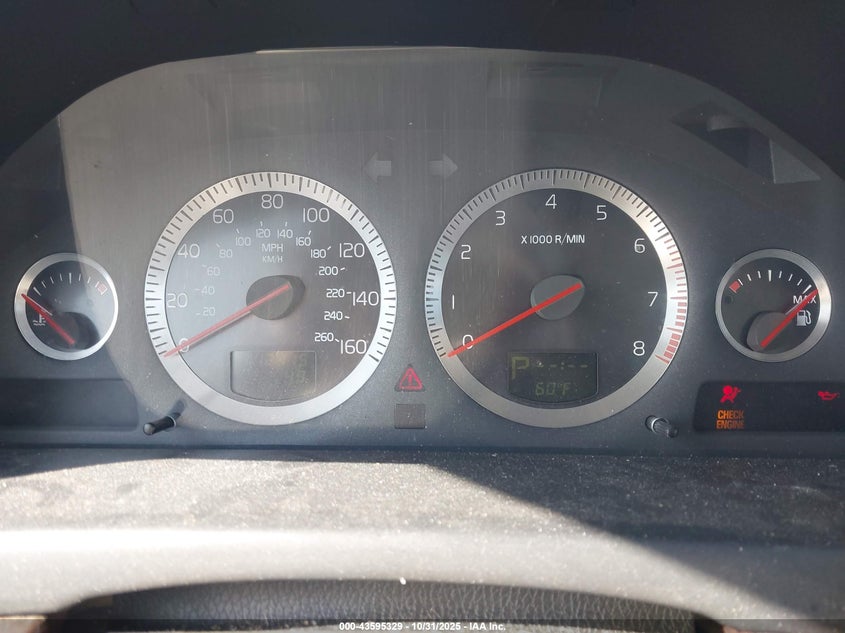 2004 Volvo S80 2.9 VIN: YV1TS92D541345434 Lot: 43595329