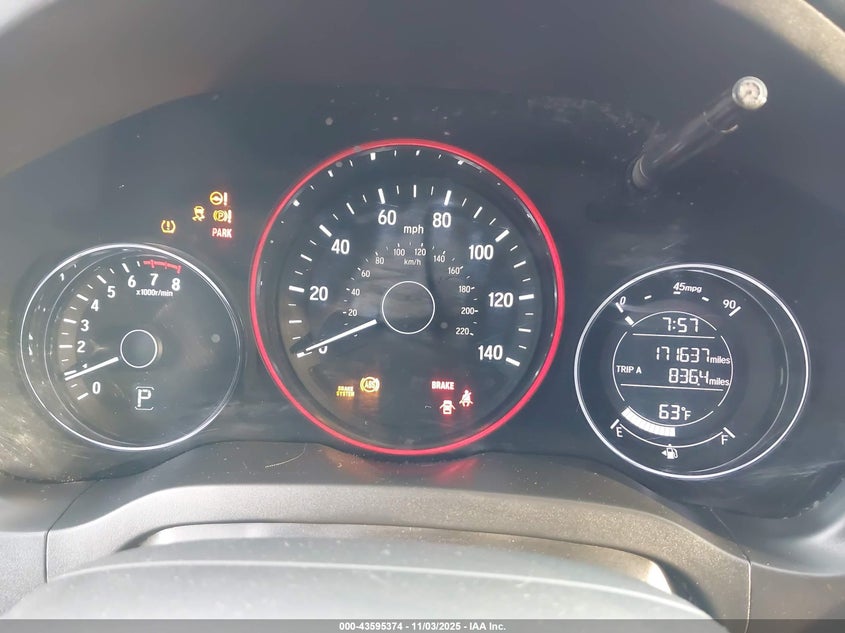 2016 HONDA HR-V EX 3CZRU6H59GM754336