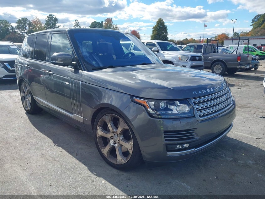 LAND ROVER RANGE ROVER 5.0L V8 SUPERCHARGED