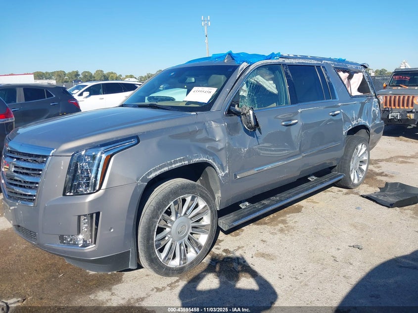 2018 CADILLAC ESCALADE ESV PLATINUM - 1GYS3KKJXJR215135