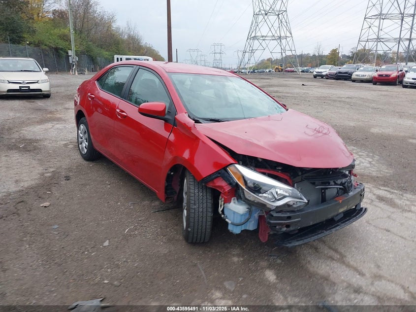 2016 TOYOTA COROLLA LE - 2T1BURHE2GC648490
