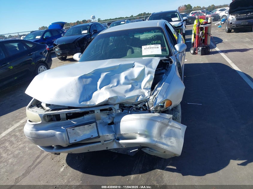 2002 Buick Century Custom VIN: 2G4WS52J221194458 Lot: 43595510