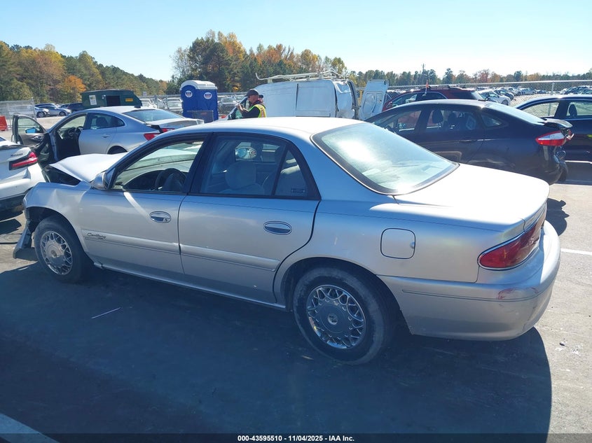 2002 Buick Century Custom VIN: 2G4WS52J221194458 Lot: 43595510