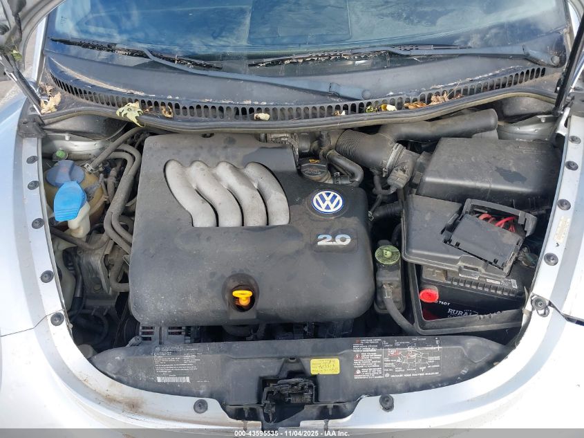 2002 Volkswagen New Beetle Gls VIN: 3VWCB21C62M462443 Lot: 43595535