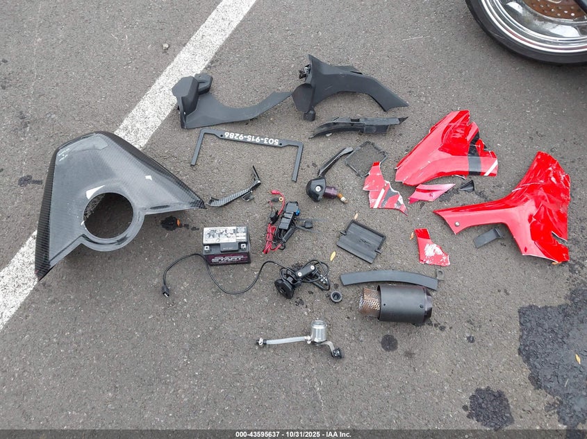 2016 Yamaha Yzfr1 VIN: JYARN39E0GA002114 Lot: 43595637