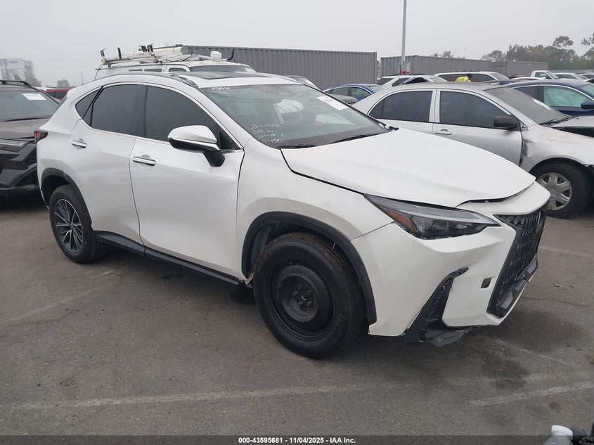 2025 Lexus Nx 350 Premium white other gasoline 2T2GGCEZ2SC079582 photo #1