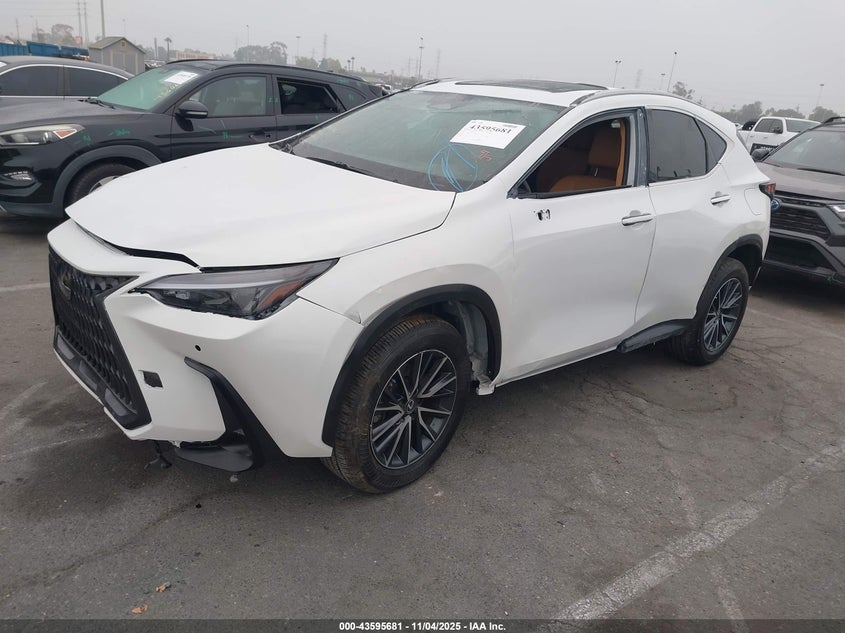 2025 Lexus Nx 350 Premium white other gasoline 2T2GGCEZ2SC079582 photo #3