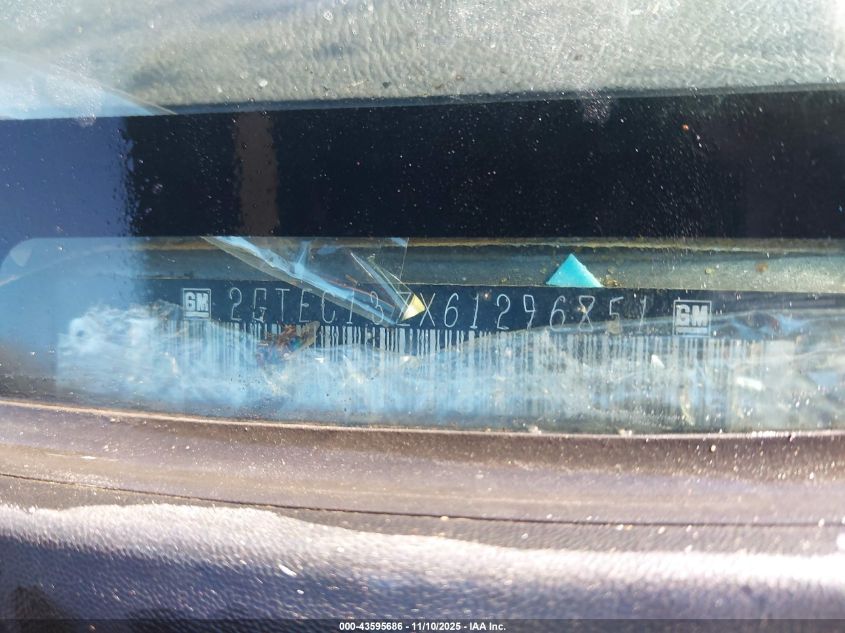 2006 GMC Sierra 1500 Sle1 VIN: 2GTEC13ZX61296851 Lot: 43595686