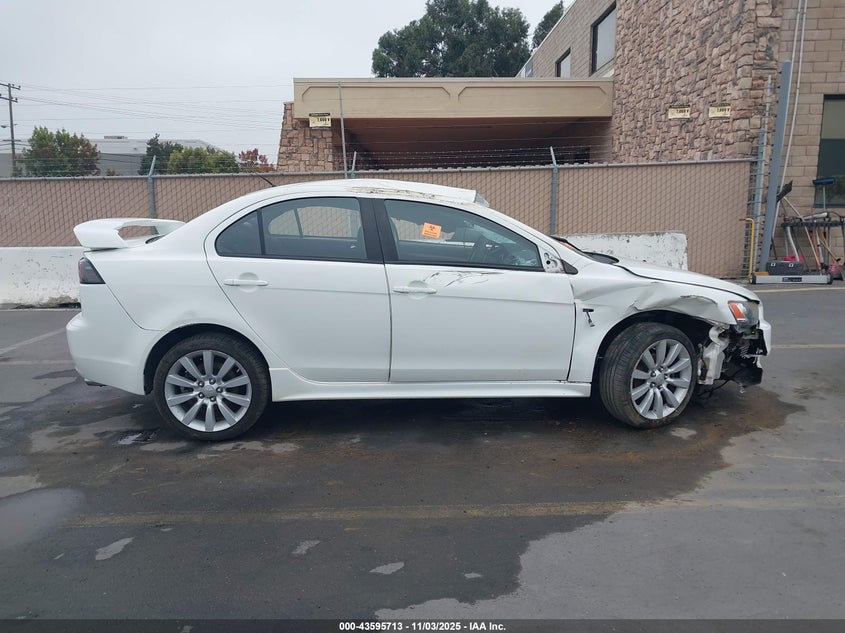 2008 Mitsubishi Lancer Gts VIN: JA3AU86U38U023180 Lot: 43595713